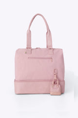 The Micro Weekender Charm in Atlas Pink