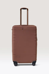The Medium Check-In Luggage Cover in Maple