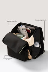 The Ultimate Diaper Backpack in Black