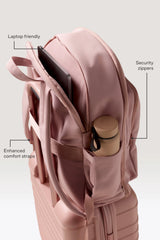 The Travel Backpack in Atlas Pink