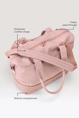 The Mini Weekender in Atlas Pink