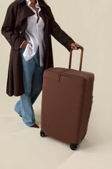 The Medium Check-In Luggage Cover in Maple