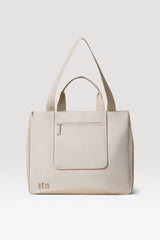 The East To West Tote in Beige