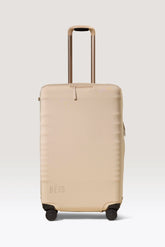 The Medium Check-In Luggage Cover in Beige