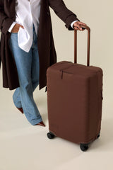 The Large Check-In Luggage Cover in Maple