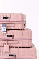 The Luggage Tag in Atlas Pink