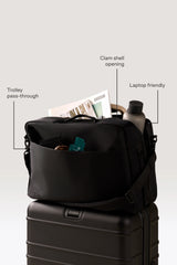 The Ultimate Travel Duffle in Black