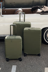 The Large Check-In Luggage Cover in Olive