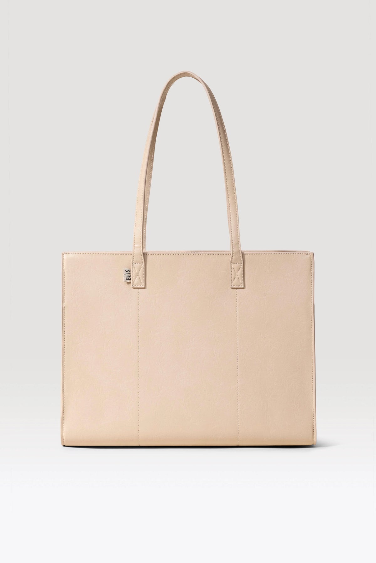 The Work Tote in Beige