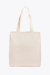 The North To South Tote in Beige