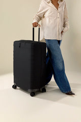The Large Check-In Luggage Cover in Black