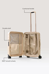 The Carry-On Roller in Beige