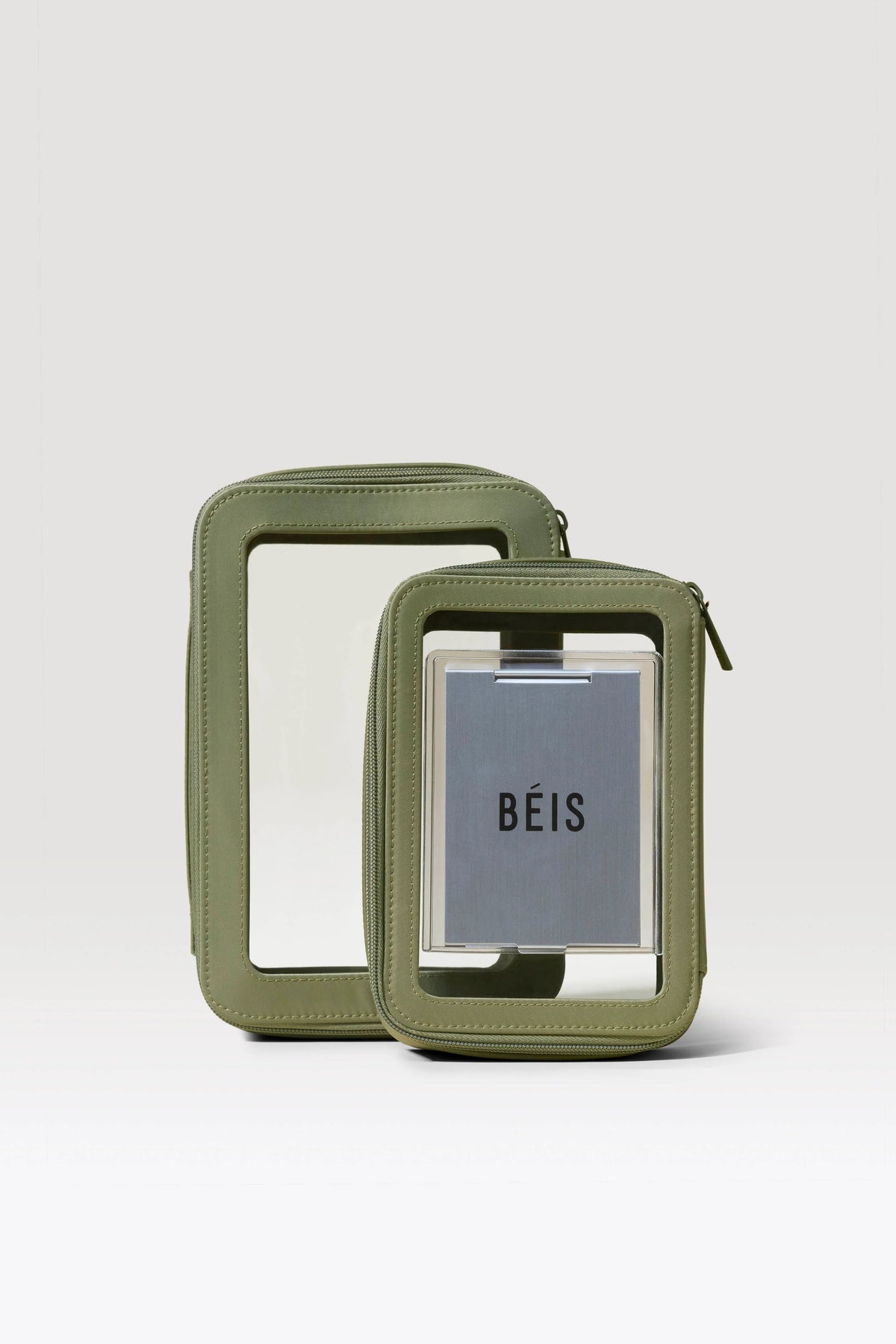 The In Flight Cosmetic Set in Olive