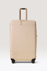 The Large Check-In Luggage Cover in Beige