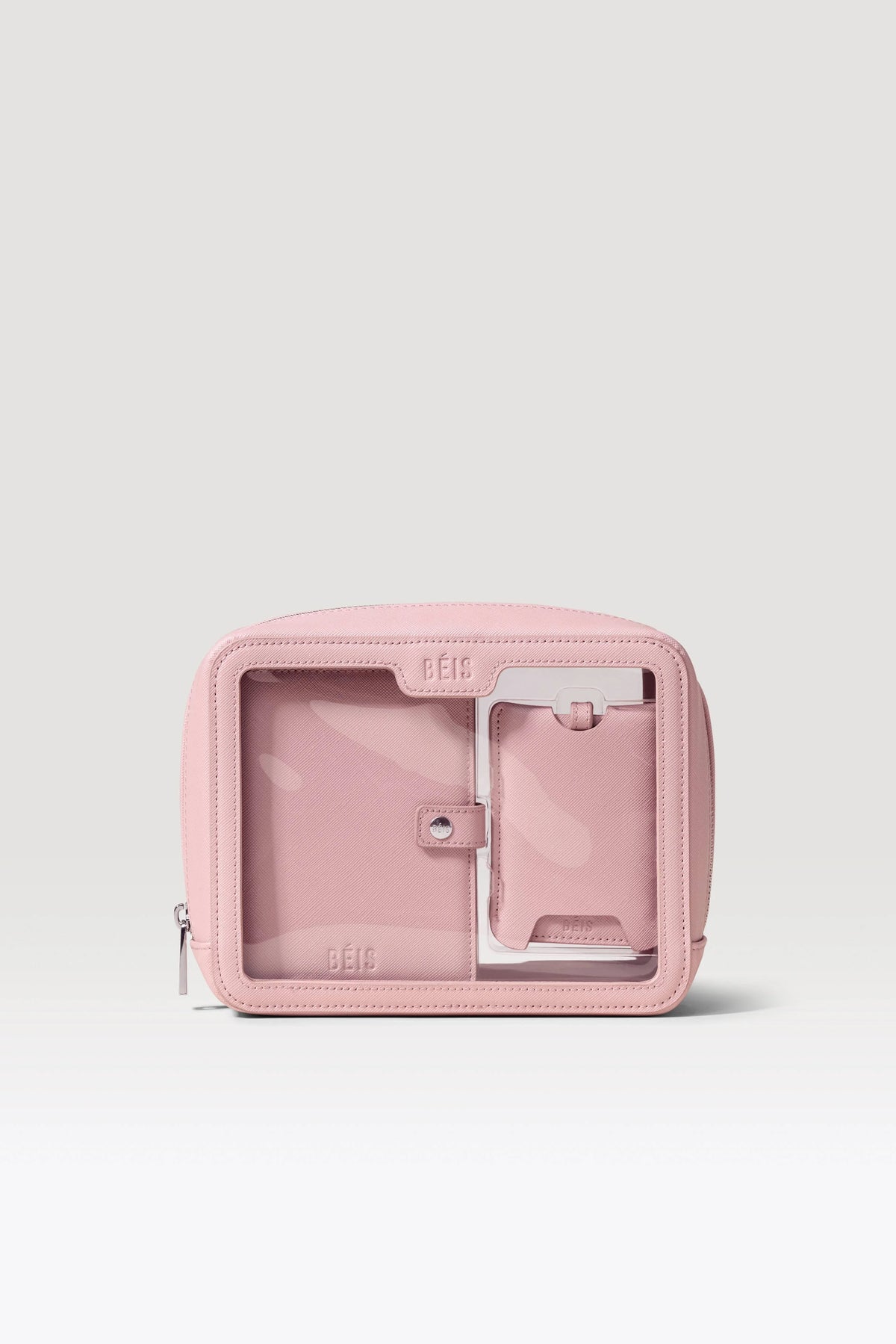 The Passport & Luggage Tag Set in Atlas Pink