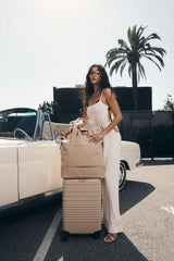 The Carry-On Roller in Beige