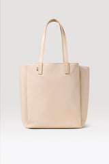 The Commuter Tote in Beige