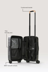 The Small Carry-On Roller in Black