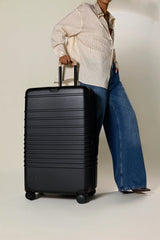 The Large Check-In Roller in Black