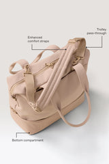 The Mini Weekender in Beige