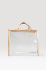 The Stadium Tote in Beige