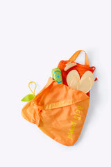 BÉIS x poppi The Reusable Shopping Tote in Mango