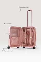 The Carry-On Roller in Atlas Pink