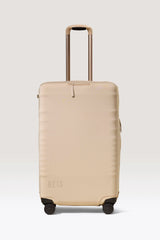 The Medium Check-In Luggage Cover in Beige