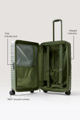 The Medium Check-In Roller in Olive