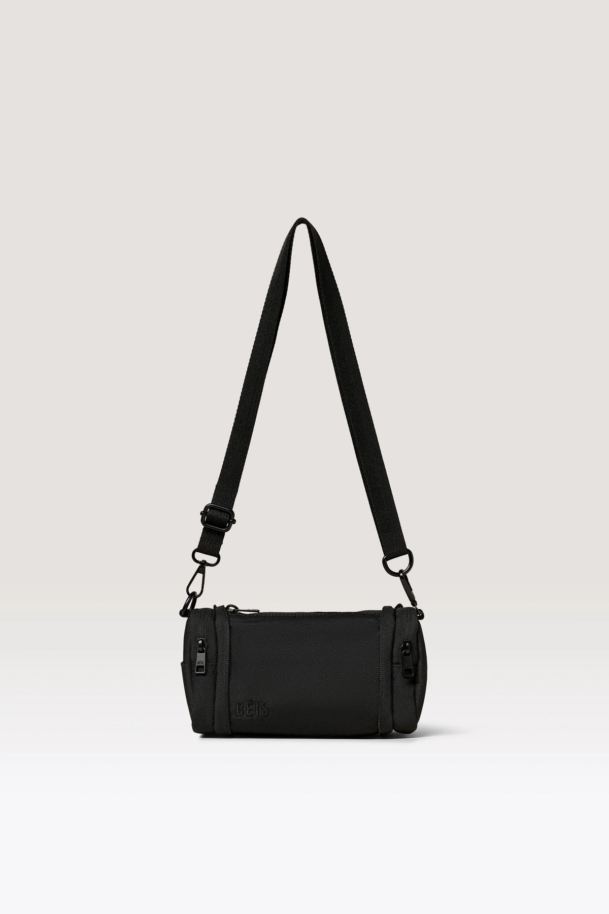 The Expandable Crossbody Charm in Black