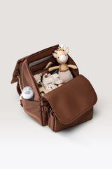 The Ultimate Diaper Backpack in Maple
