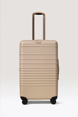 The Medium Check-In Roller in Beige